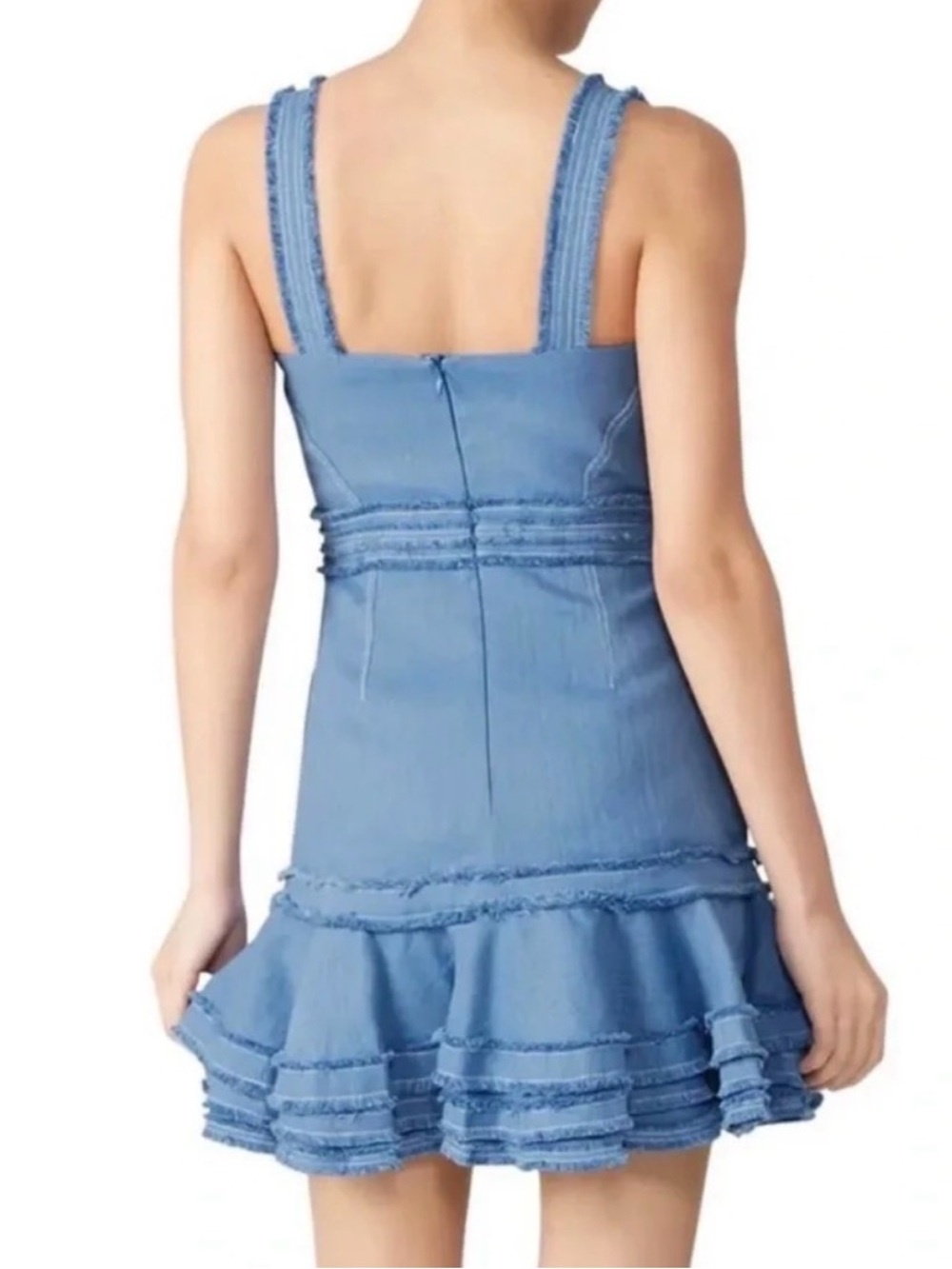 Alexis Judith Ruffled Mini Dress- Size Small - Picture 2 of 9